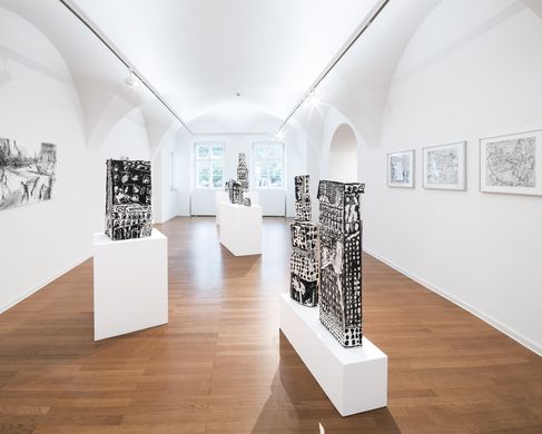 Ausstellung von Otis Blease im Kunsthaus Traklhaus