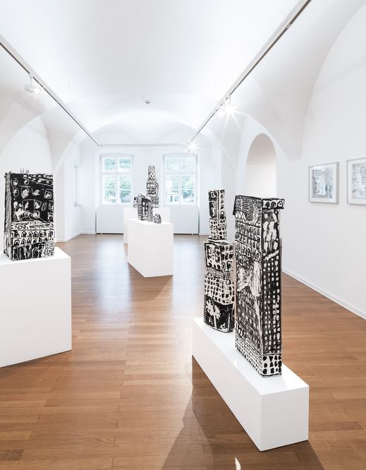 Ausstellung von Otis Blease im Kunsthaus Traklhaus