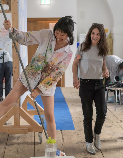 Matylda Krzykowski, Klasse "Strategic Improvisation" - Arbeit im Studio der Festung