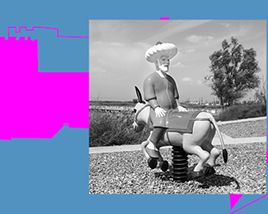 2022Veranstaltung17 - Slavs and Tatars, Molla Nasreddin the antimodern, 2012, fibreglass, lacquer paint, steel, 2016