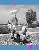 2022Veranstaltung17 - Slavs and Tatars, Molla Nasreddin the antimodern, 2012, fibreglass, lacquer paint, steel, 2016