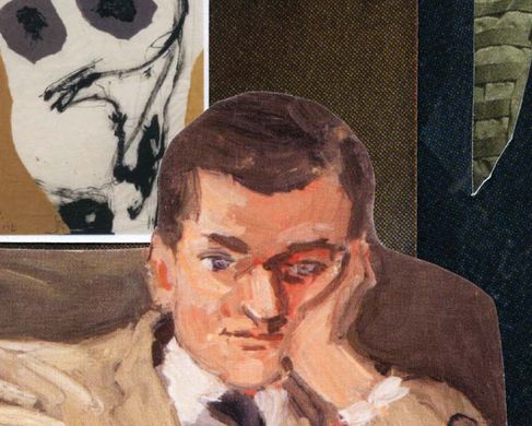 Kolding - The Blank Page, 2017, Collage auf Papier, 24 × 17 cm, Courtesy of the artist