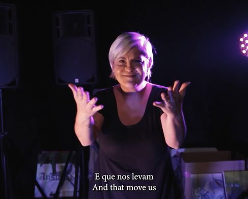 Deaf Script, Videostill, Brandon LaBelle