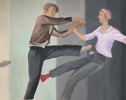 Macketanz_kick-2024,210x280 Kopie - Christian Macketanz, Kick, 210 X 280 cm, 2024.