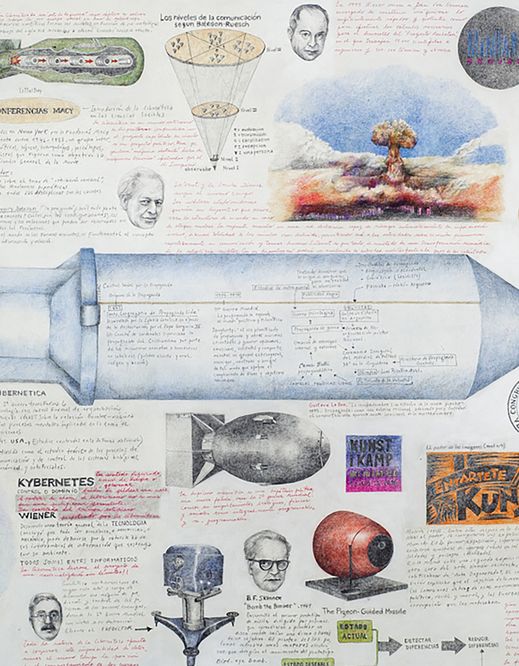 Adriana Bustos, Nasa, (Detail) 110 x 185 cm - Adriana Bustos, Nasa, (Detail) 110 x 185 cm