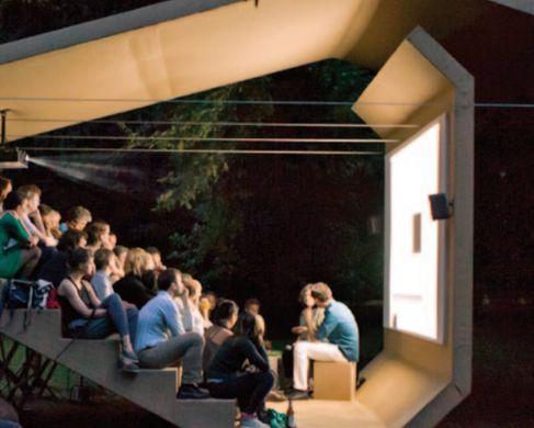Pavilion - HOCK - The People’s Cinema, 2016, Pavillon Design