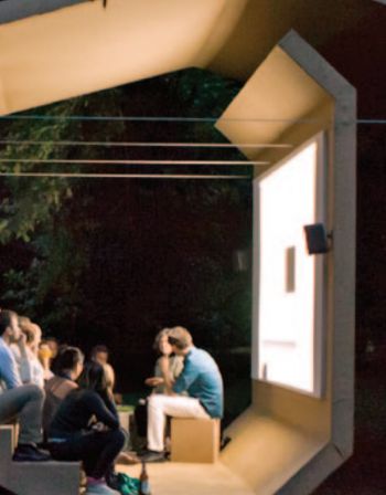 Pavilion - HOCK - The People’s Cinema, 2016, Pavillon Design