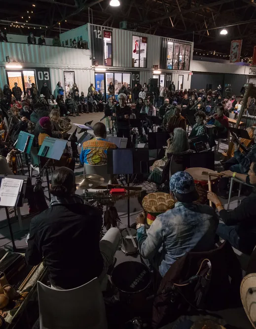 Rehearsing Philadelphia, The Public Orchestra of Philadelphia (2022), Foto- Conrad Erb