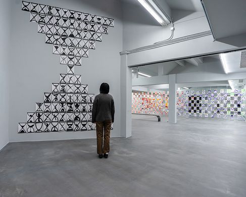 Schwarzwald_DRAWDREAM-58 - Christian Schwarzwald, DRAW DREAM DRAMA DRIFT, Installationsansicht, Ni Art Museum, Suzhou (CN), 2025.