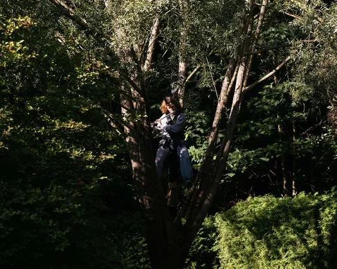 Shared Landscapes, Waldschule Hangelsberg, 2023, Foto: Camille Blake - Shared Landscapes, Waldschule Hangelsberg, 2023, Foto: Camille Blake