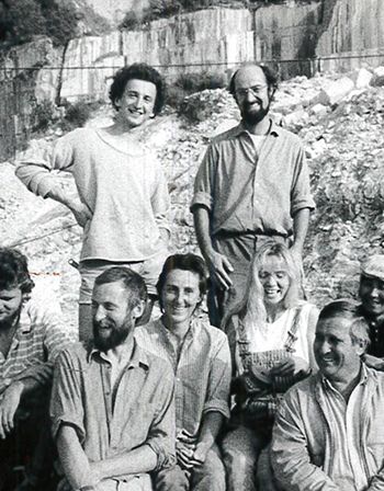 Wille - Makoto Fujiwara, Alois Lindenbauer, Janez Lenassi, Karl Prantl, Milos Chlupac and students, 1987, Kiefer Steinbruch, Fürstenbrunn