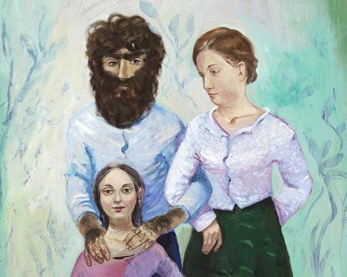 family-175x110cm-2018 - Family (detail), 175 x 110 cm, 2018